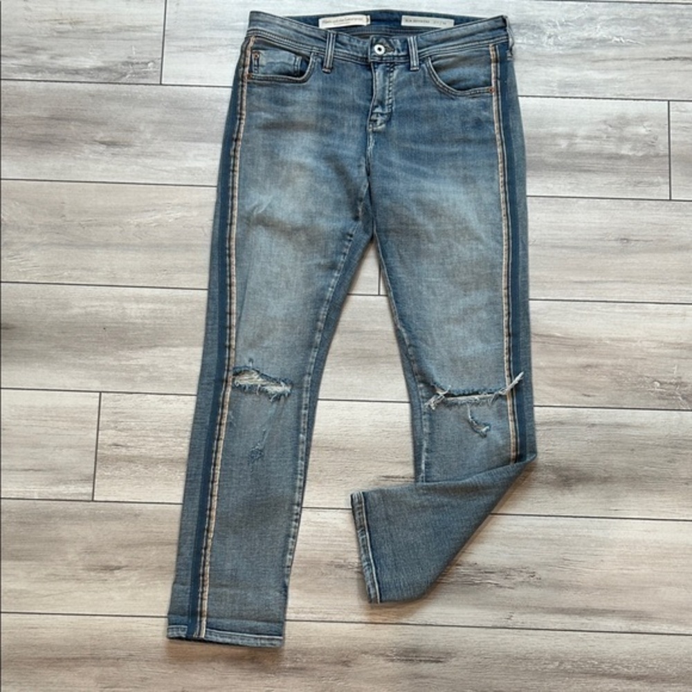 Anthropologie PILCRO slim boyfriend jeans size 26